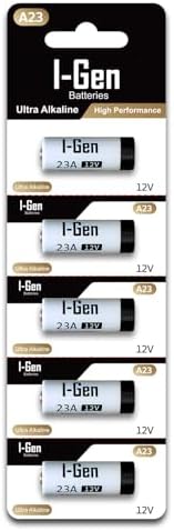 I-Gen 23A Pil 5'li Paket 12V MN21 (A23 / 23A / V23GA / LRV08 / 8LR932) - Görsel 1