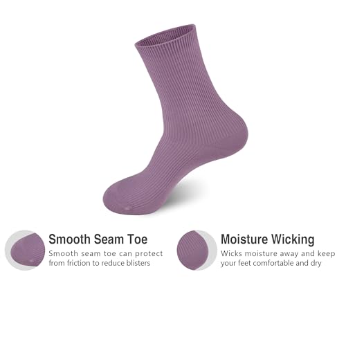 GKX Colorful Casual Athletic Socks for Women - Lightweight & Stylish Ladies Socks, Fun & Vibrant Size 9-112