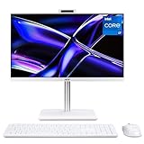 acer Aspire C27-1E All-in-One Desktop PC - Intel Core i7-1355U, 16GB, 1TB SSD, Integrated Graphics, 27" Full HD, Windows 11, White