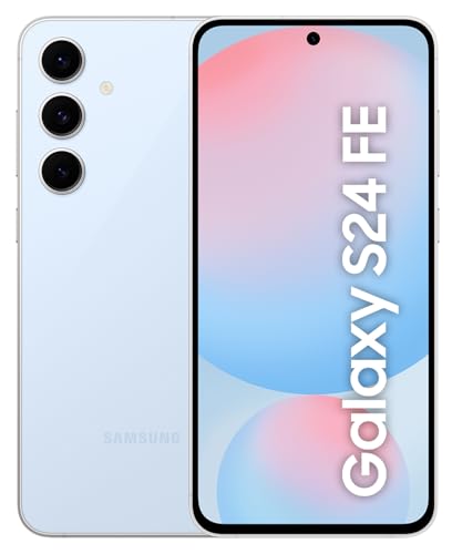 Samsung Galaxy S24 FE Smartphone con IA 256GB Batería 4.700mAh Azul Claro Versión Importada EU Samsung Galaxy S24 FE Smartphone con IA 256GB Batería 4.700mAh Azul Claro Versión Importada EU