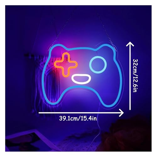 Manette de jeu pour néons éclairage variable contre les murs ternes - 2