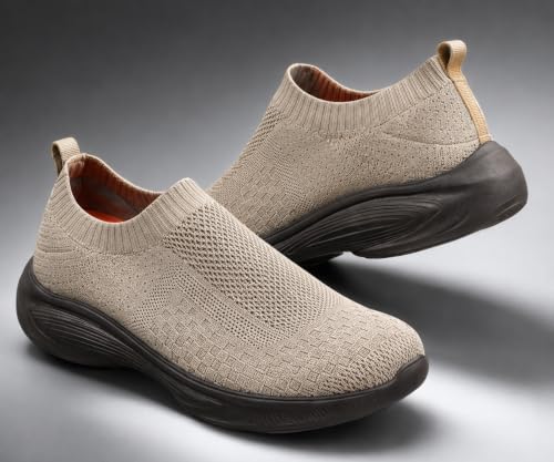 Image of Kraasa Trial Running Shoes with Lightweight Memory Insole | Breathable, Anti-Skid Knit Sneaker, Walking & Gym Shoes