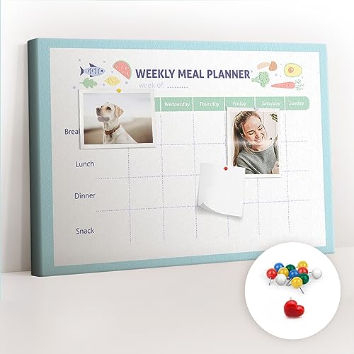 Planche en liège 60x40cm pour planifier vos repas et ranger vos notes - 2