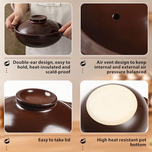 Reallnaive 30 oz Korean Clay Pot