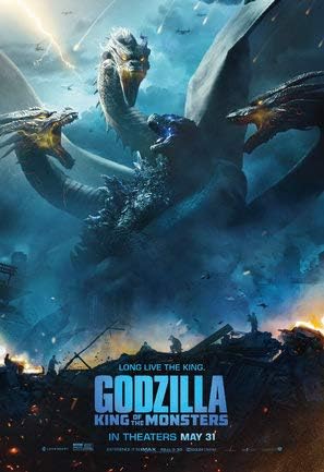 GODZILLA : KING OF THE MONSTERS – US Movie Wall Poster Print - 30cm x 43cm / 12 Inches x 17 Inches