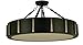 Framburg Lighting 4596 BN/PN Pantheon Four Light Flush Mount In Brushed Nickel w/Polished Nickel With Glass