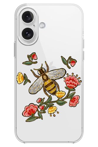 Coque iPhone 17 antichoc TPU souple protection motif floral