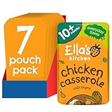 Ella's Kitchen Stage 3 from 10 Months Organic Chicken Casserole 190 g (Pack of 7)