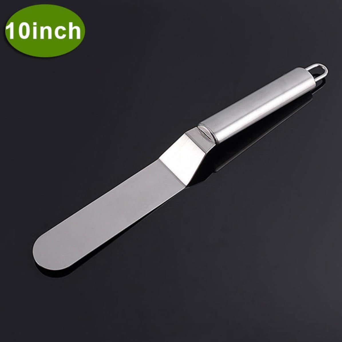 Inch Stainless Steel Cake Butter Spatula with Curved Handle