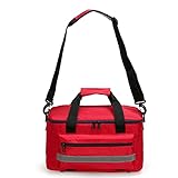 DUBEI Bolsa de primeros auxilios vacía, bolsa de emergencia de viaje, ligera, bolsa de almacenamiento de medicamentos, multifuncional, para emergencia, hogar, oficina, coche, al aire libre, barco,