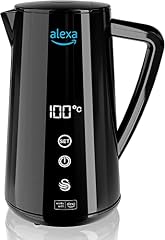 Alexa Hervidor Agua Eléctrico Inteligente WIFI Smart Kettle 1,5L, Inalámbrico