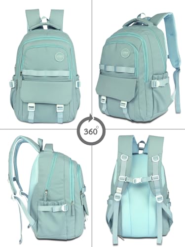 Image of Lavie Sport Luna Laptop Backpack | 36 Liters | Fits Upto 16 Inch | Laptop Compatiable | Rain Cover | Gift for Biys & Girls