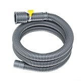 Wasserablaufschlauch für Waschmaschine und Klimaanlage, flexibler Wäscheauslassschlauch, auslaufsicher, Kunststoff, Klimaanlagen-Ablaufverlängerungsrohr (5 m)