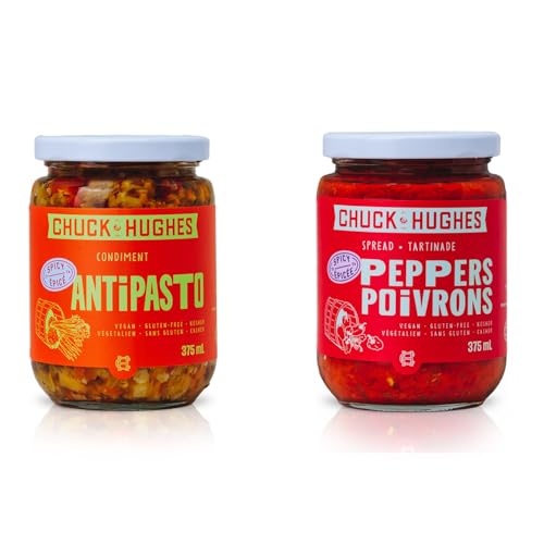 Chuck Hughes - Chuck Hughes Spicy - Antipasto - Pepper Spread/Made in Canada