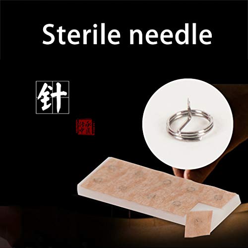 jomgeroz 100Pcs Ear Points Disposable Press Attached Needles 0.22x1.5mm Skin Points Disposable Press - Thumbnail 4