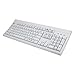 Perixx PERIBOARD-106 US W, Performance wired keyboard - 20 Million Key Press Life - Full Size 17.9