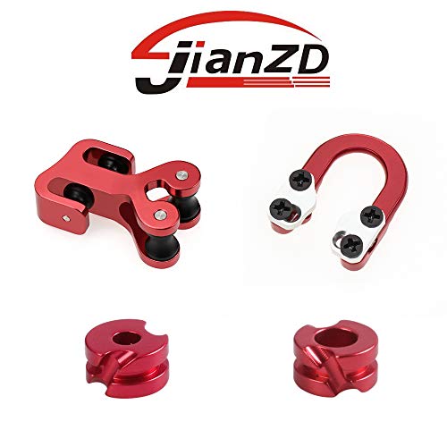 JIANZD Archery Cable Slide Archery D Loop Metal D Ring and Archery Aluminium