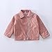 Moonker Girls Short Jacket Coat 1-4 Years Old,Fashion Infant Toddler Girls Kids Autumn Winter Leather Zipper Outerwear A-Pink