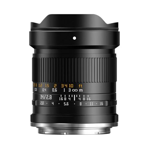 TTARTISAN 14 mm F2.8 ASPH. Lente de formato completo enfoque manual ultra gran angular (para Nikon Z)