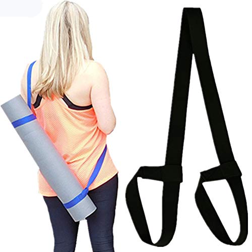 ZCECCO Yoga Strap Yoga Belt Yoga Belt Strap Flexibility Yoga Strap Yoga Strap Cotton Belt Perfect For Holding Poses Yoga Strap Cotton Adjustable Yoga Belt black,freesize