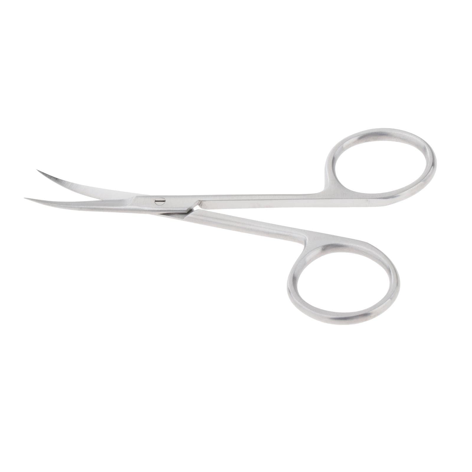 Juego de 5 tijeras para cutículas, portátiles, duraderas, curvadas, para el cuidado de uñas, vello facial, cejas, tipo 1