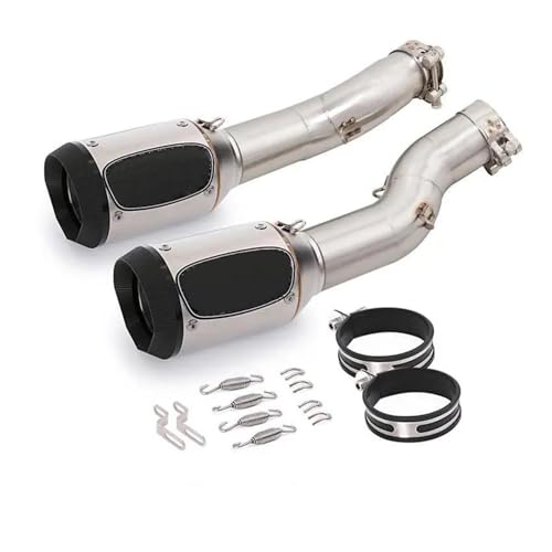 �I�[�g�o�C �ɓK������ �X�Y�L �n���u�T GSX1300R 2021 2022 2023�p �G�L�]�[�X�g�}�t���[ �~�b�h�����N�p�C�v ���E�Z�b�g(C)