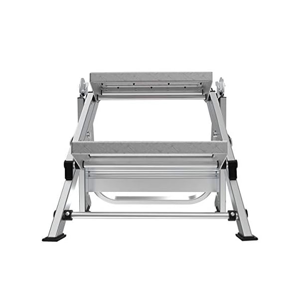 Little Giant Ladder Systems 10210BA Safety Step Tritthocker, Aluminium/Schwarz, 2 – Bild 9