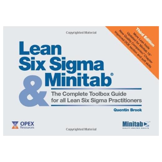 Lean Six Sigma and Minitab: The Complete Toolbox Guide for All Lean Six Sigma Practitioners
