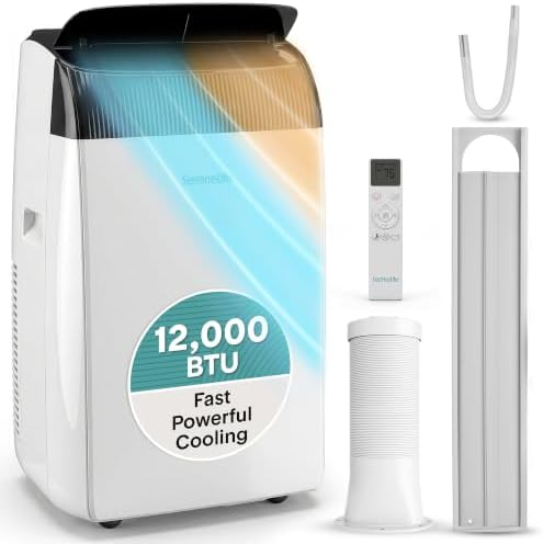 SereneLife Portable Air Conditioner With Heat & Built-in Dehumidi...