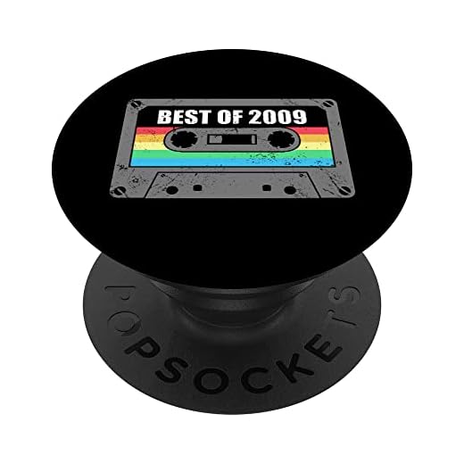 Cumpleaños Lo Mejor De 2009 Vintage 2009 PopSockets PopGrip Intercambiable