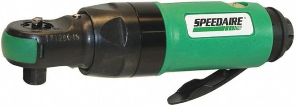 Air Ratchet, Square Drive 3/8", 6-1/2" L, Mfr: 402M50-A