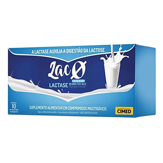 Lac Zero Lactase 10.000 FCC ALU 10 Comprimidos Mastigáveis