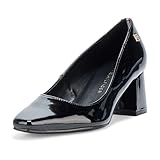 Tommy Hilfiger Women's Opheili Pump, Black Patent 002, 8