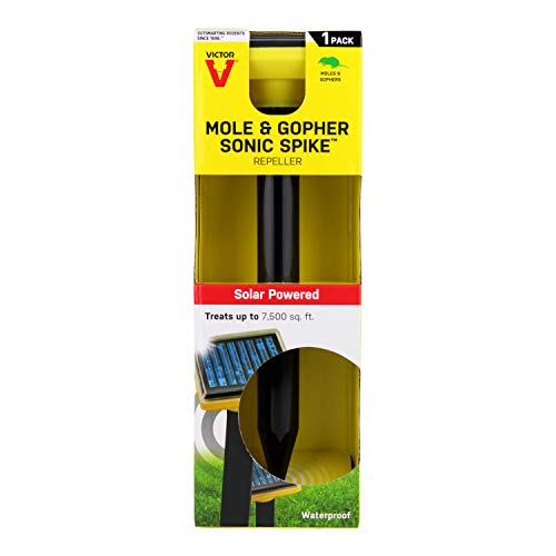 Victor M9014 Solar Powered Sonic Spike, Black #TOP1