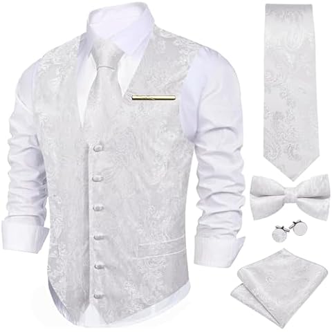 YOHOWA 6-Piece Silk Waistcoat Set Cover