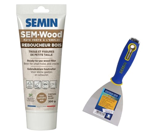 Semin - Reboucheur Bois - Sem Wood - Traitement des Trous et Fissures...
