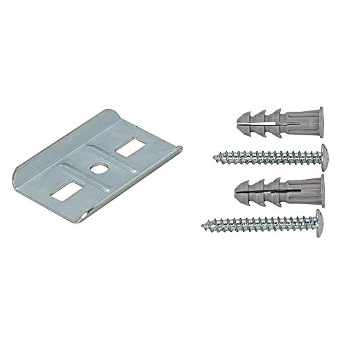 Ez-Flo Toothbrush And Cup Holder, Wall Mount With Concealed Screw, Brushed Nickel, Ez-16208 #TOP2