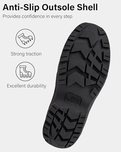 Ice Fields Andrew 2 Man-Made Leather Snow Winter Boots for Men, Warm, Insulated, Waterproof Shell4