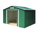 Tepro Gartenhaus / Metallgerätehaus Titan 8x8 grün