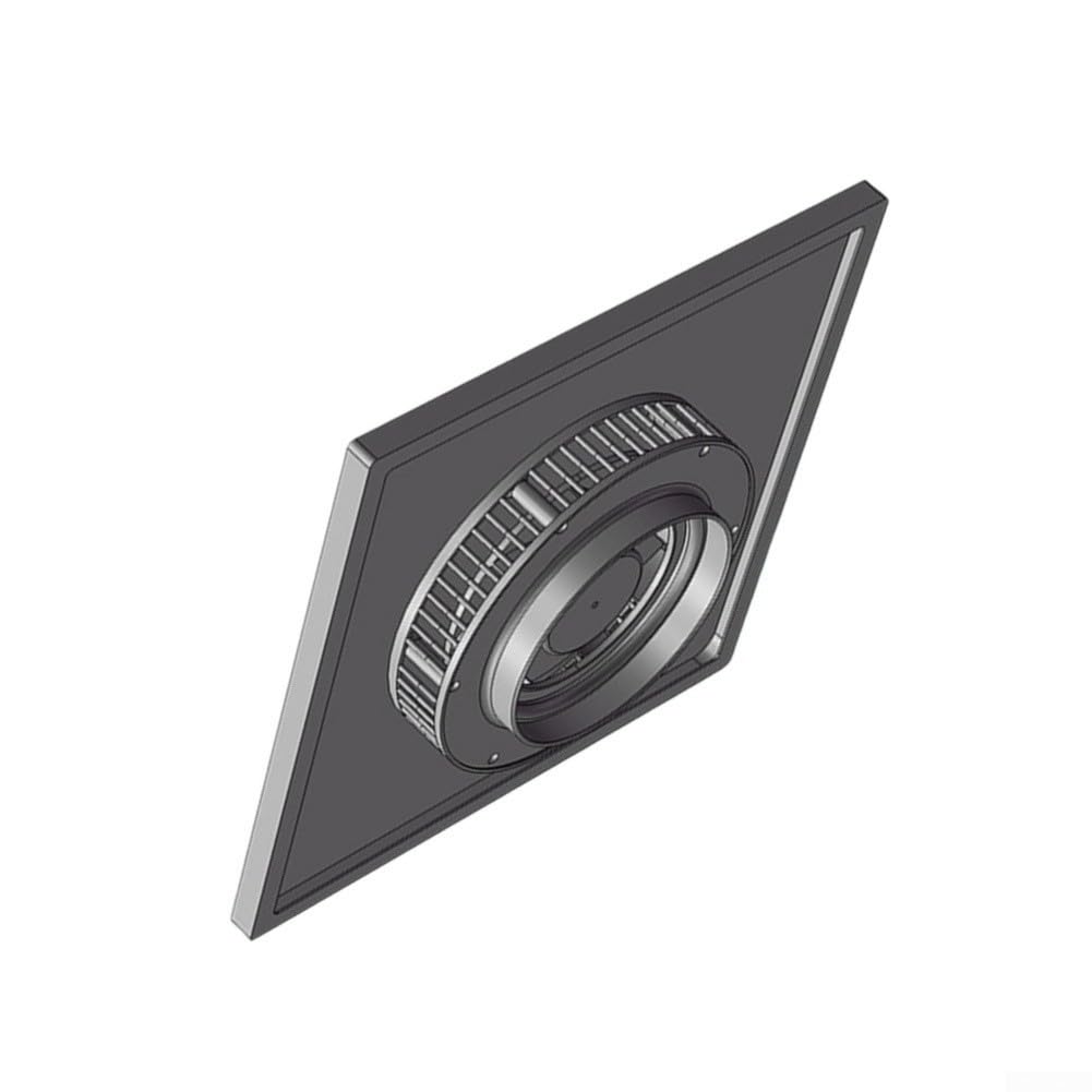 Ventola di scarico solare 12 W IP65 per serra capannoni (15 W) | 12 W di potenza, rimuove l'aria calda, fornisce aria fresca, ideale per serre, capannoni, pollaio