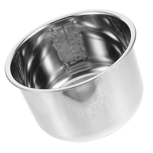 GRIRIW Olla De Cocción Eléctrica Inoxidable De Interior De Olla De Arroz Accesorios Universales Para Olla Eléctrica Resistente y Duradera Para Preparar Arroz
