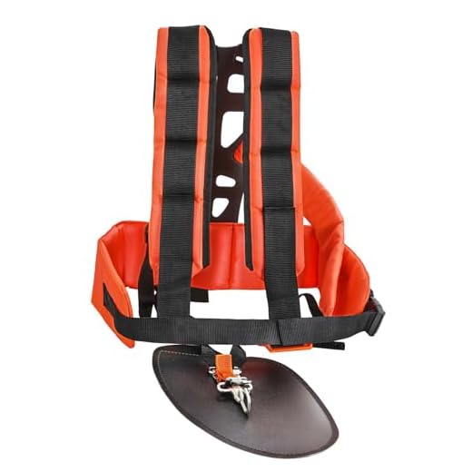 VIABRICO Trimmer Shoulder Strap Padded Universal Adjustable, Weed Eater Harness, Brush Cutters Harness Nylon Double Shoulder for Trimmer