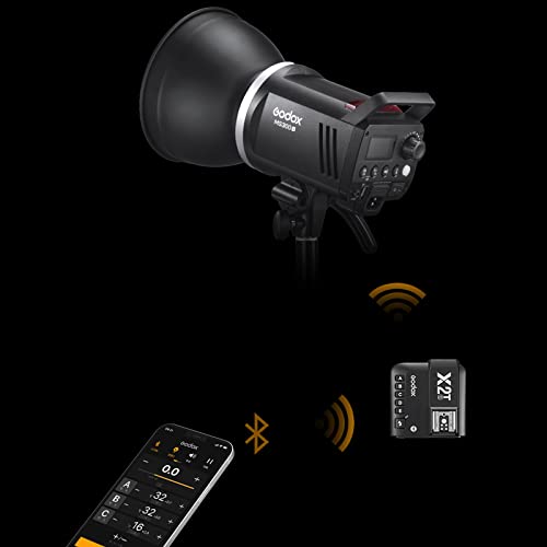 Flash studio Godox MS300V recyclage rapide et lampe de modelage LED