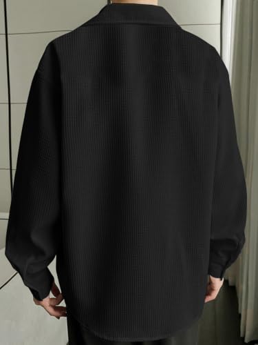Image of Noble Monk Men's Full Sleeve Shirt | Casual Formal Button Down Top | Regular Fit Stylish Wear | Comfortable Everyday Apparel