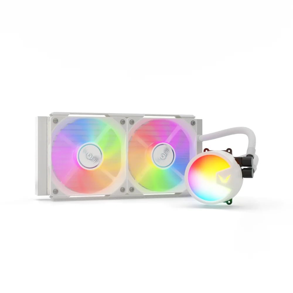 REFRIGERACION LIQUIDO CPU VALKYRIE VK-AIOA240W 240 ARGB BLANCO