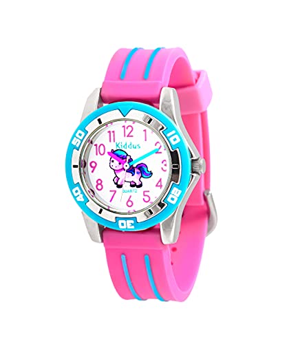 Kiddus - Reloj de Pulsera para niños, niñas y niños. Analógica...