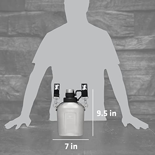 Stanley Legendary Classic Canteen Water Bottle - 1.1 Qt - Stainless Steel Canteen With Strap And Leakproof Lid - Dishwasher Safe And Bpa-Free #TOP6