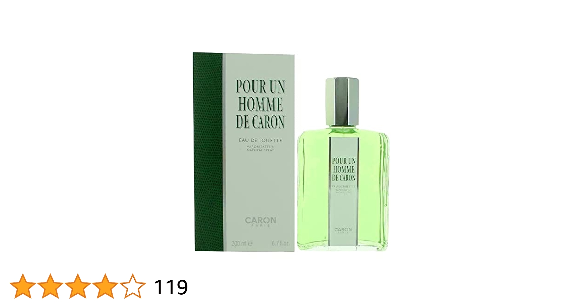 Caron Pour Un Homme by for Men Eau De toilette Spray, 6.8