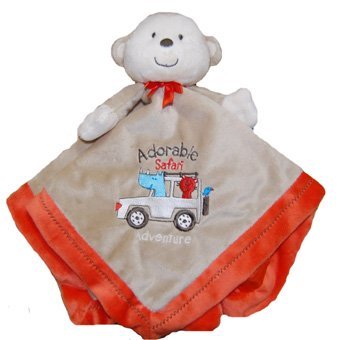 carter's monkey security blanket