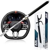 ADVANCED SECURITY WITH TRIPLE-KEY CONVENIENCE: Engineered with a double-line key structure, this lock offers enhanced precision and resistance to lock picking. It includes three keys, providing added convenience. UNIVERSAL FIT & EASY ADJUSTMENT: Adju...